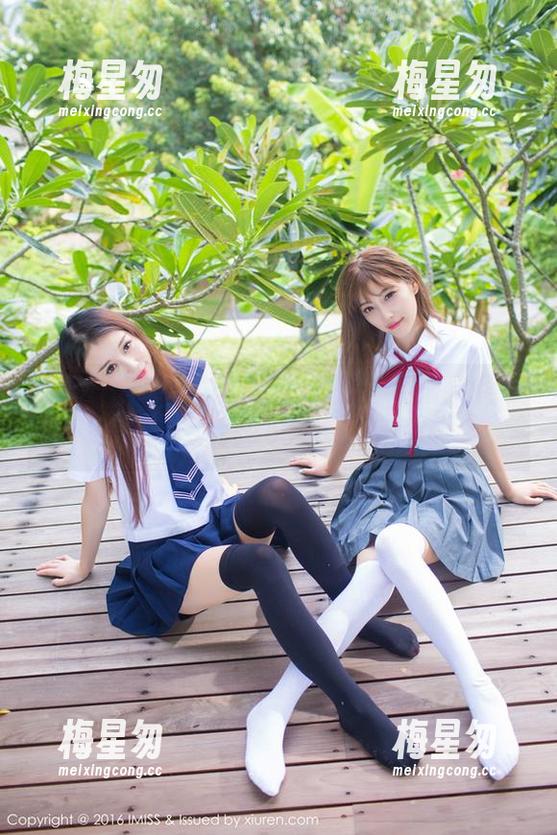 IMiss爱蜜社 - 天使们的日常：泥鳅鳅图集分享，这些Pose真是佩服！-梅星匆