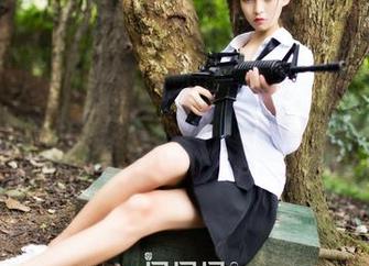 果团网 - 烈日下的白衬衫，龚玥菲的无圣光写真，清澈到炸裂！